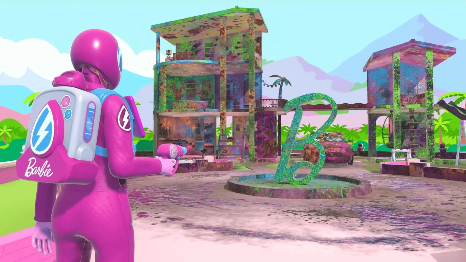 PowerWash Simulator 2 Barbie Pack DLC announcement art