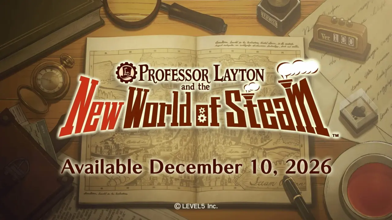 LEVEL-5 Professor Layton and the New World of Steam