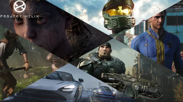 Conceptual rendering of next-generation console graphics