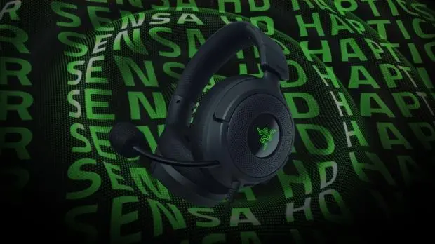 Razer Kraken V4 X Sensa HD Haptics Edition headset