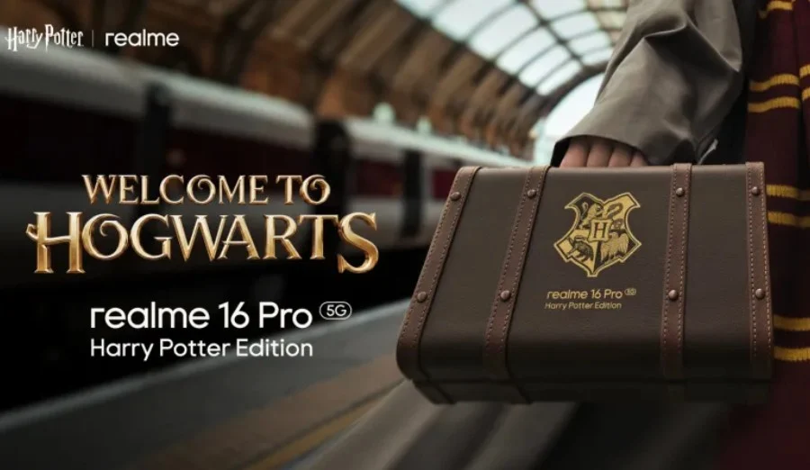 Realme 16 Pro 5G Harry Potter Edition Teased With Hogwarts Trunk Packaging