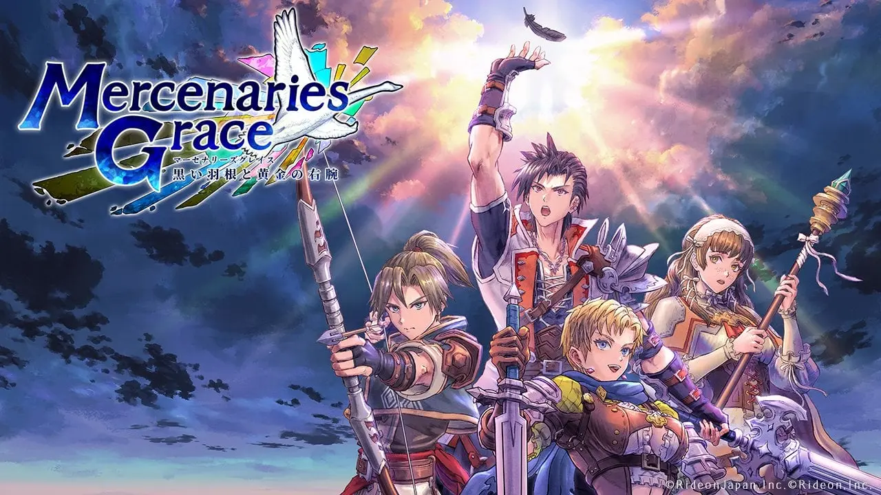 RideonJapan Announces Mercenaries Grace: Black Feather and the Golden Right Arm for PS5, Switch, and PC
