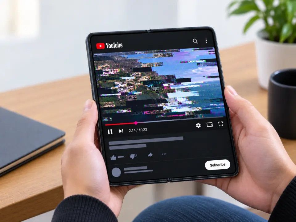 Samsung Galaxy Z Fold 8 and S26 Ultra hit by YouTube video freeze bug