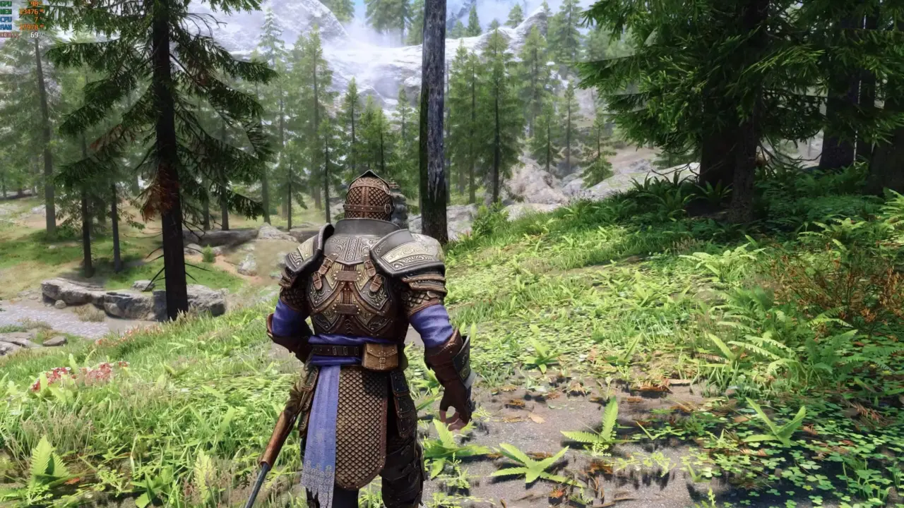 Skyrim Modder Replicates NVIDIA Reflex 2 Frame Warping in Community Mod