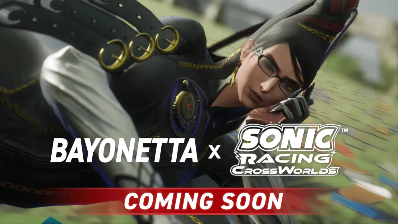 Sonic Racing CrossWorlds Adds Bayonetta as Free Character