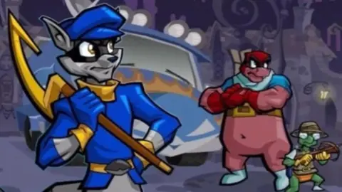 Sly Cooper character art