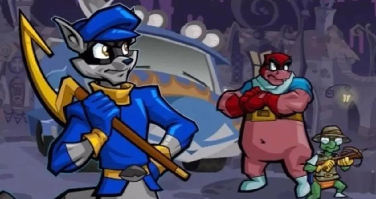 Sly Cooper character art