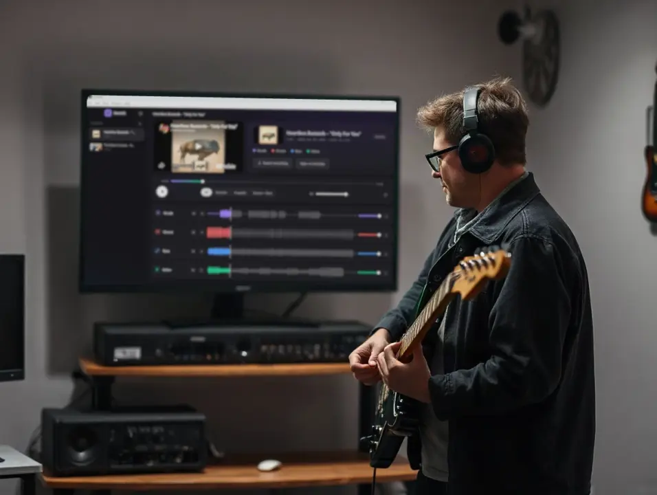 StemKit splits YouTube songs into isolated stems using local AI on your PC