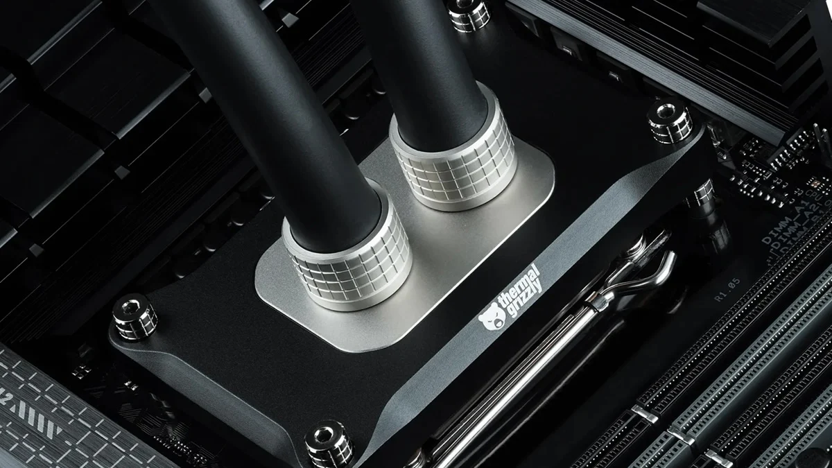 Thermal Grizzly Mycro Pro Stainless Steel water block supports unreleased LGA1954 socket