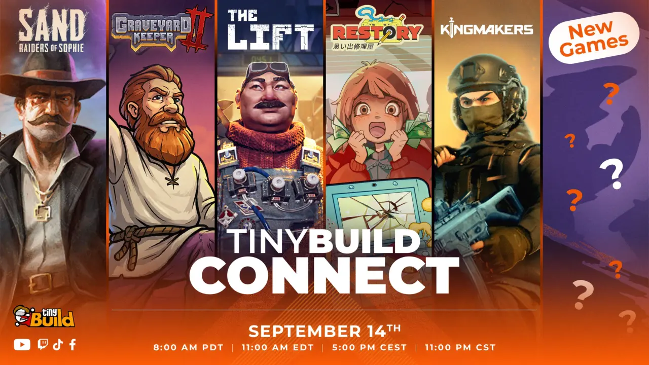 tinyBuild Connect 2026 Set for September 14 with Kingmakers Deep Dive