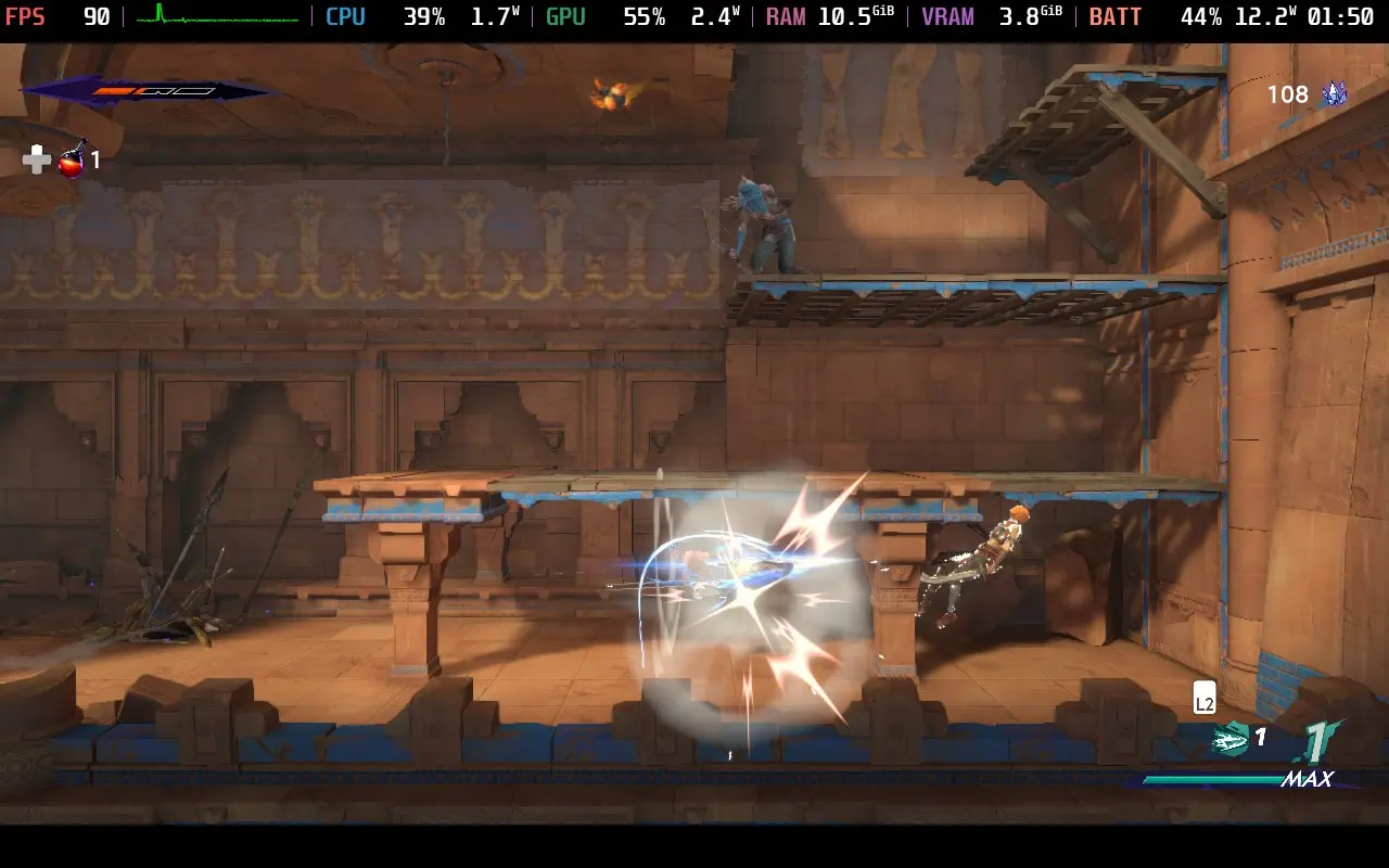 Prince of Persia: The Lost Crown gameplay screenshot