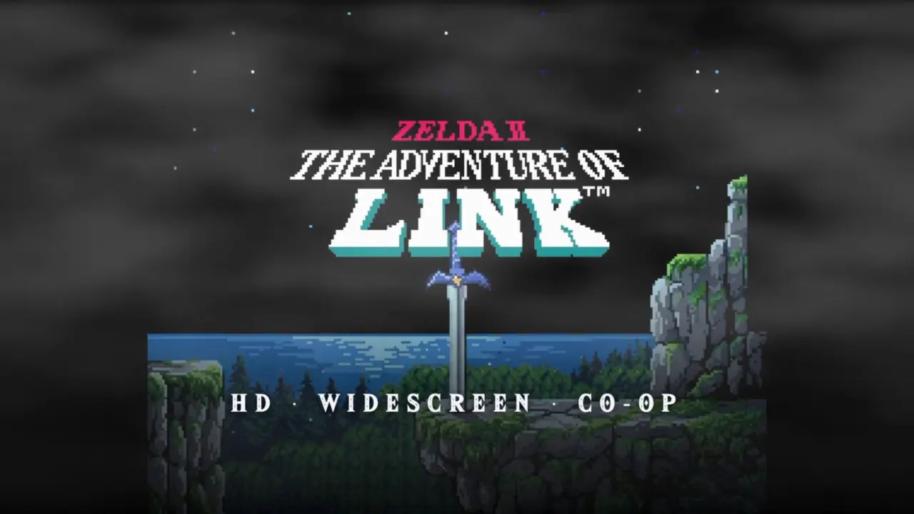 Unofficial HD Remake Brings Zelda II to PC with Widescreen and Co-op