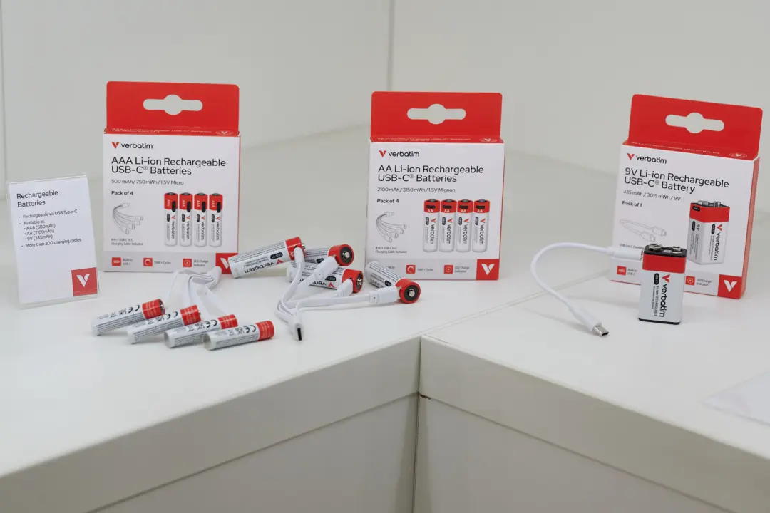 Verbatim Rechargeable Lithium-ion Batteries