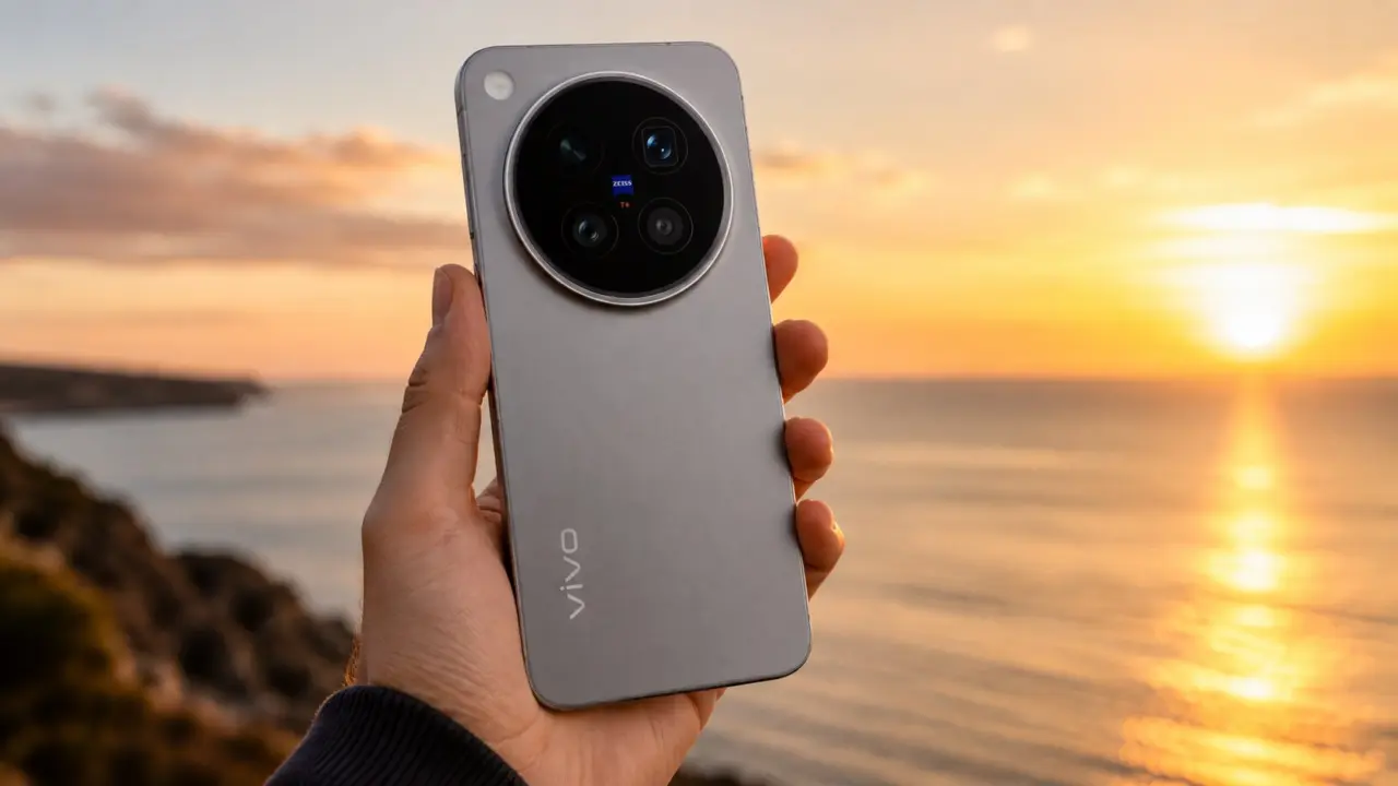 Vivo X500 Pro Max Brings 17EV Dynamic Range to Sunset Portraits