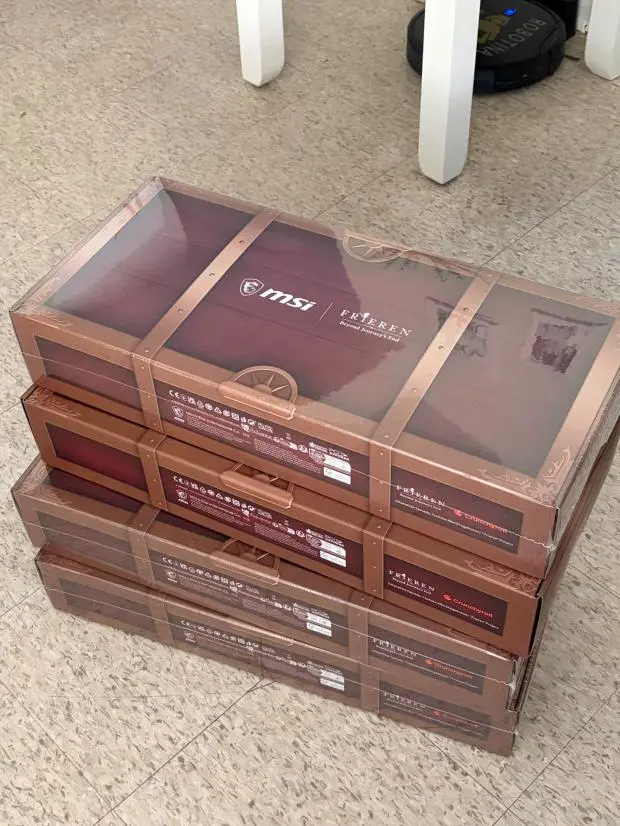 MSI GeForce RTX 5070 Ti graphics card packaging