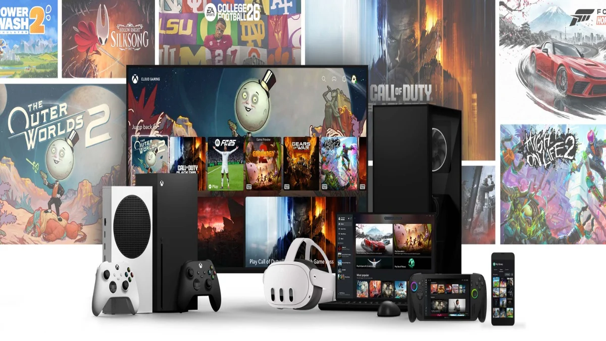 Xbox Game Pass logo and interface