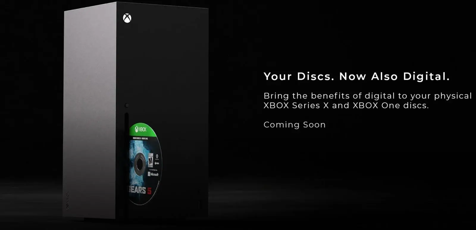 Xbox console and disc