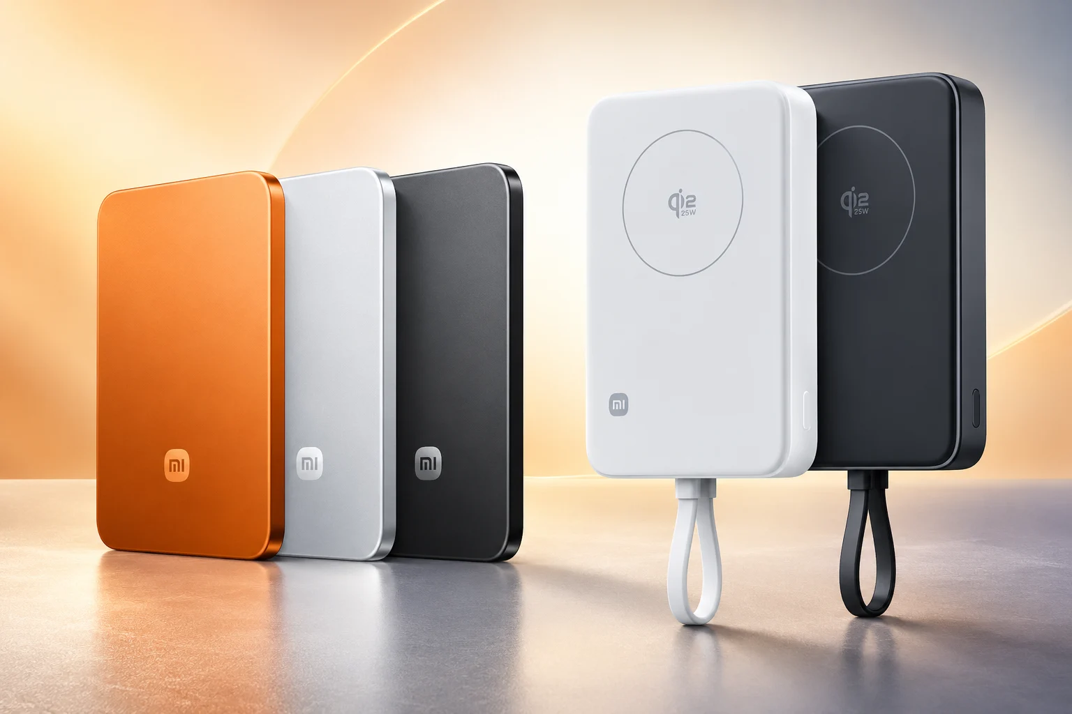 Xiaomi power bank lineup