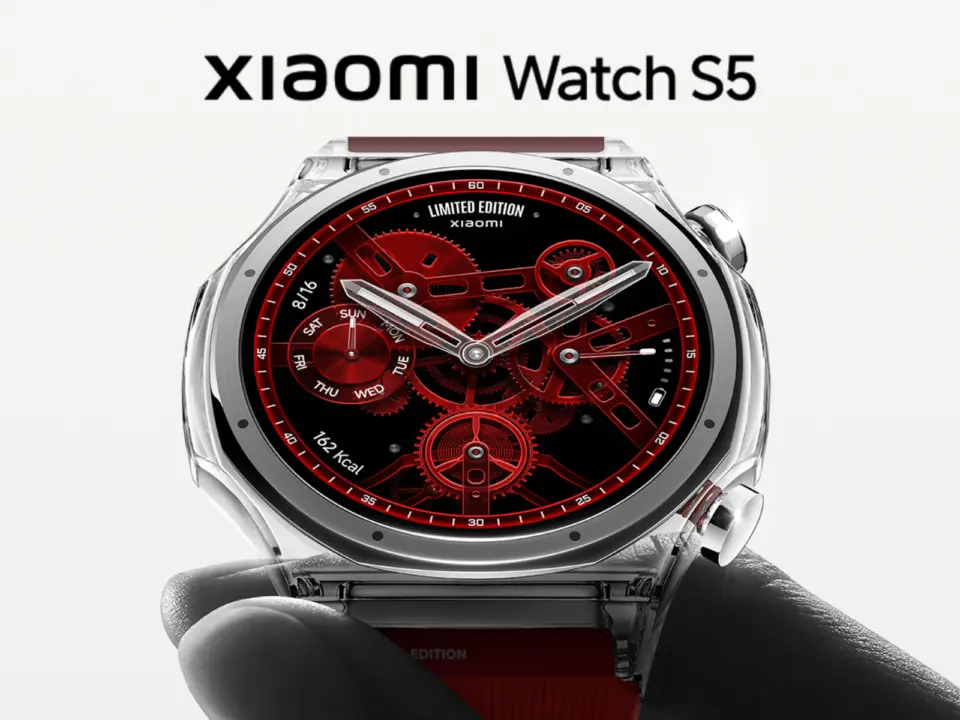 Xiaomi Watch S5 Transparent Edition limited to 5,000 units at around $372