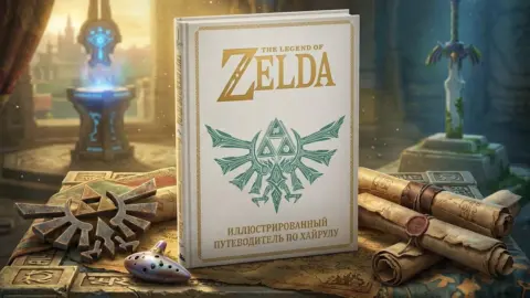 Zelda Illustrated Guide Hits Russia With Gold Foil Cover And Eiji Aonuma Interview