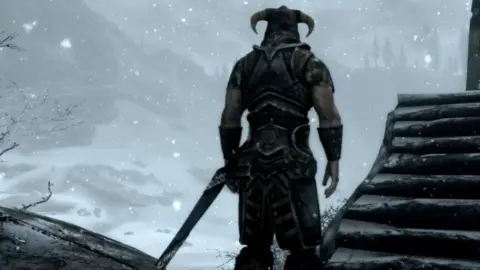 30% of Skyrim players abandon the main quest to explore the open world