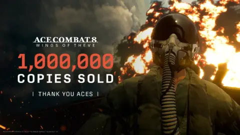 Ace Combat 8 sells 1 million copies in just over a week, fastest in series history