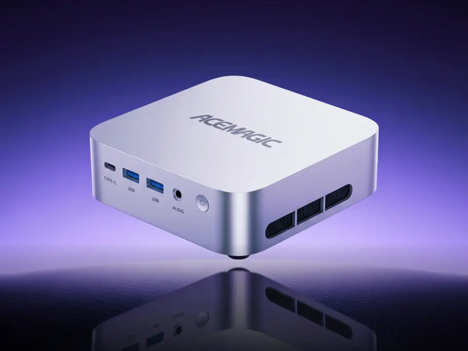 Acemagic W1-5400U mini PC packs 16TB storage in 0.68-liter chassis