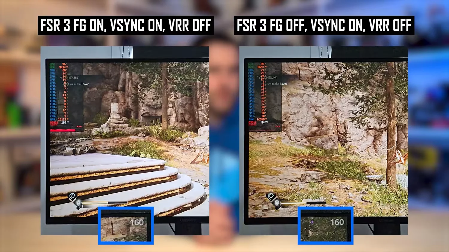 AMD Adrenalin driver interface showing FSR settings