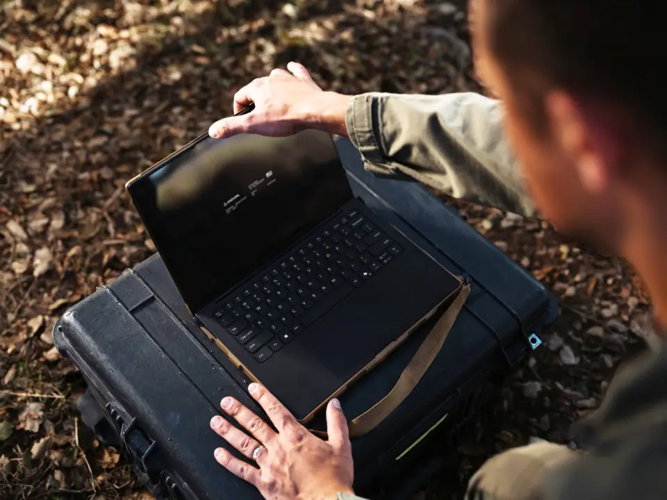 Anduril Industries builds rugged BlueChip laptop with Snapdragon X in the USA