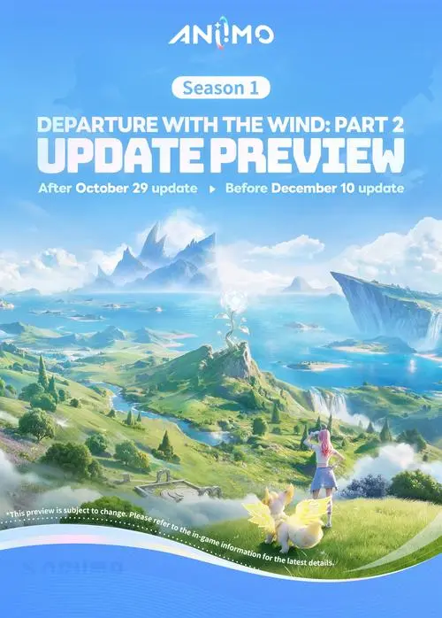 Aniimo new creatures and Whispering Islands archipelago
