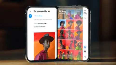 Apple iPhone Duo gets $19 cover layer replacement to fix foldable crease