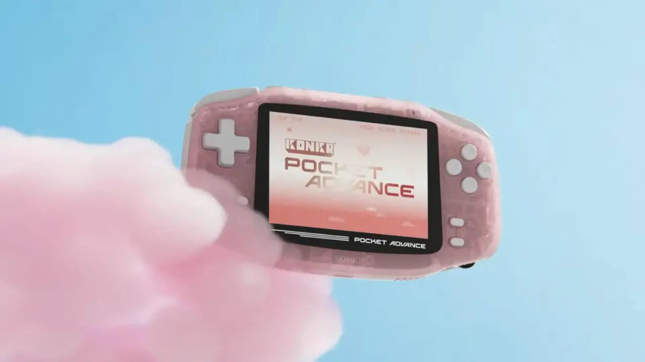 Ayaneo KONKR Pocket Advance gets translucent ‘Ice Pink’ shell for around $129
