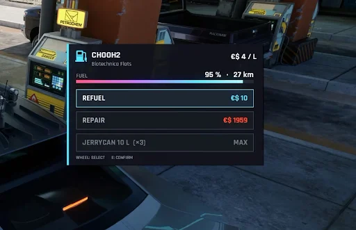 Cyberpunk 2077 Night City street scene