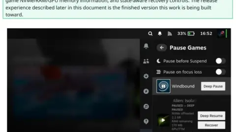 Deep Pause Plugin Reclaims 95% of Steam Deck Memory for True Quick Resume