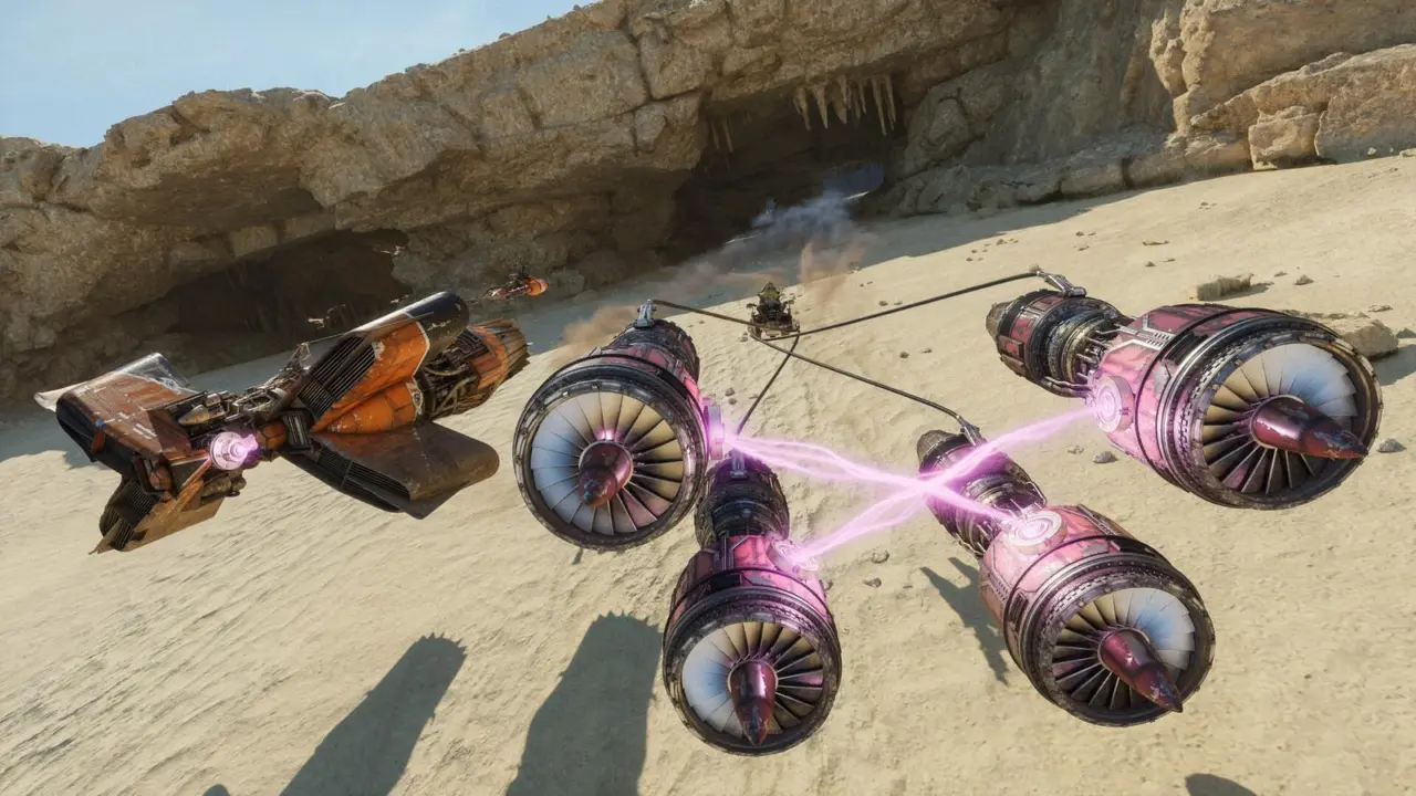 Digital Foundry names Star Wars: Galactic Racer a benchmark for Unreal Engine 5 optimization
