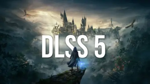 Hogwarts Legacy gameplay with DLSS 5 enabled