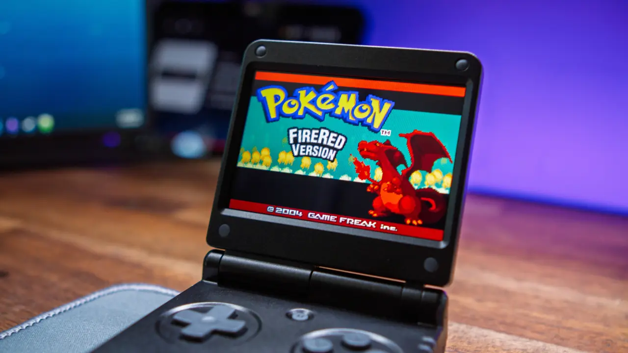 Anbernic handheld gaming device