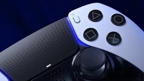PlayStation DualSense Edge controller with replaceable modules