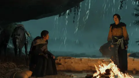 Ghost of Yotei gameplay scene