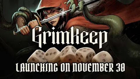 GrimKeep launches November 30 with 7 heroes and 200+ items for $14.99