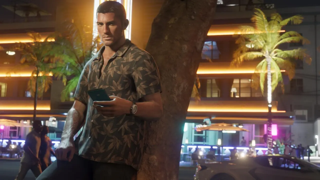 Real-world Burger Shot location in Miami with GTA VI branding