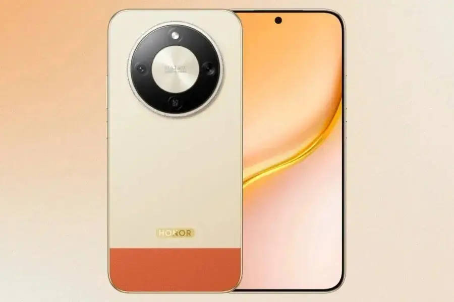 Honor X9e s side profile showing thin design