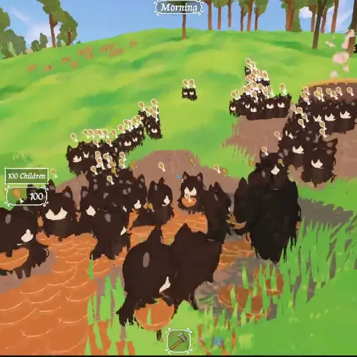 Family Time wolf simulator gameplay screenshot