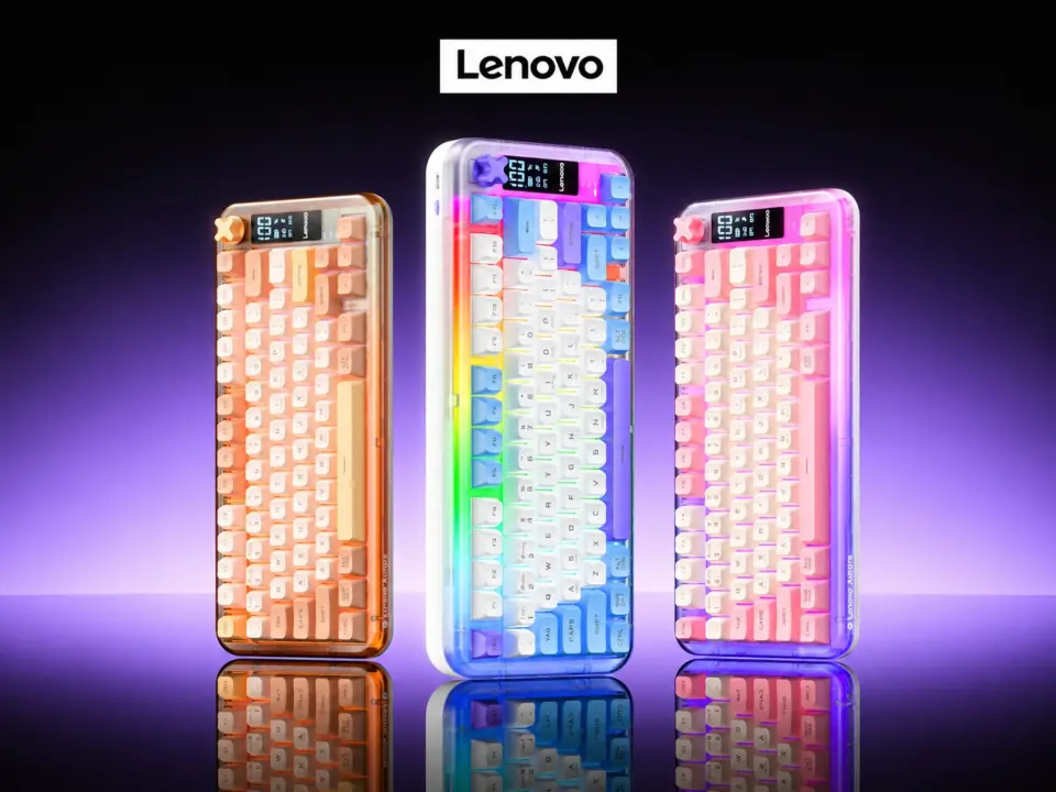 Lenovo Aurora GK1077 Lite keyboard launches with screen and dial for around $19