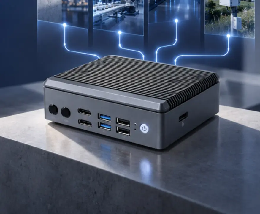Maxtang NXALN51 mini PC packs four 2.5G Ethernet ports in a fanless 12.7 cm chassis