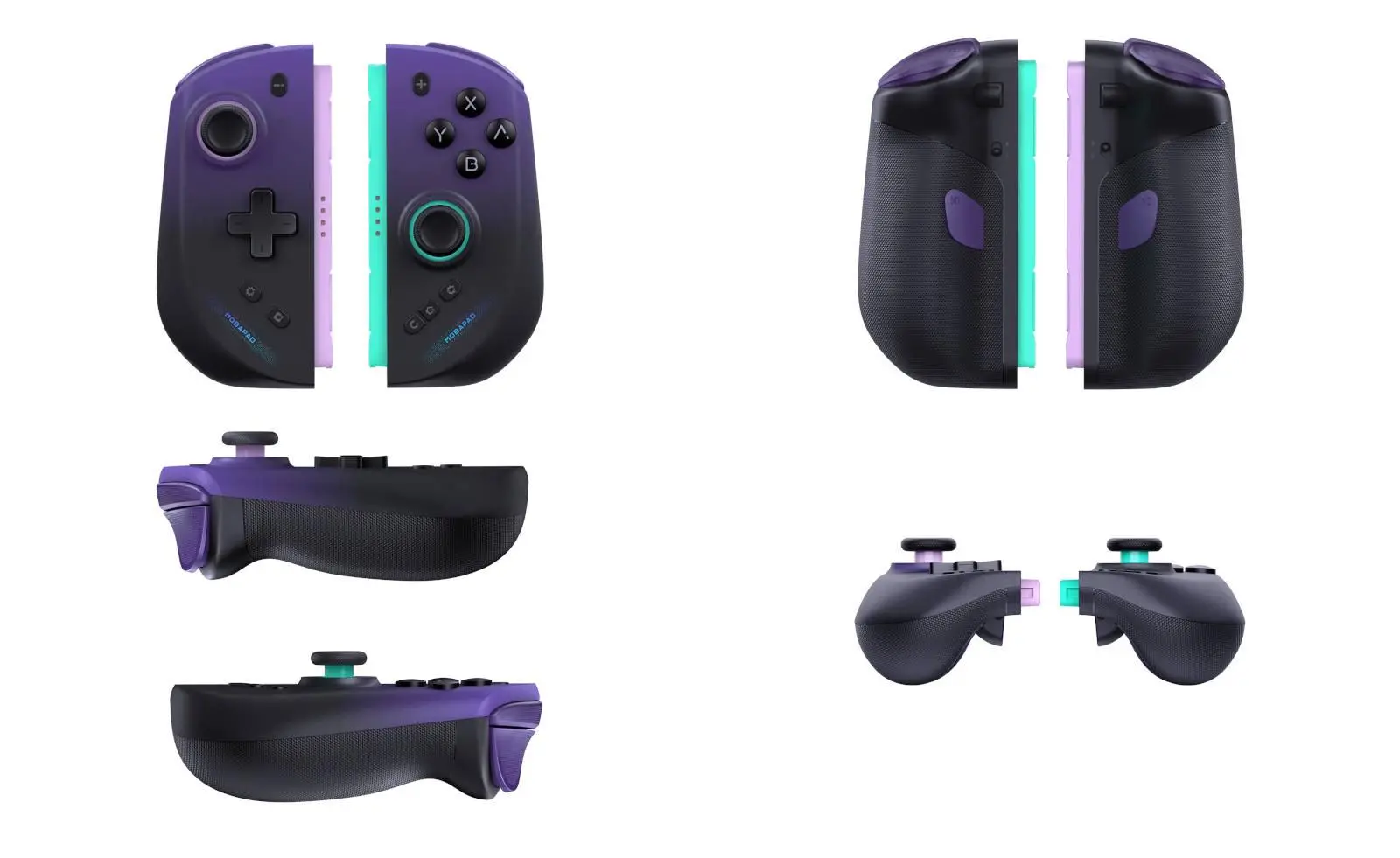 Mobapad M12 Pro controller halves
