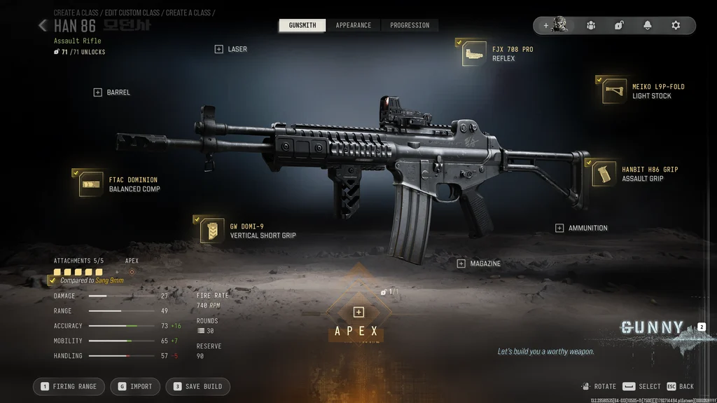 Modern Warfare 4 HAN 86 Loadout Optimized for Recoil and Accuracy Control