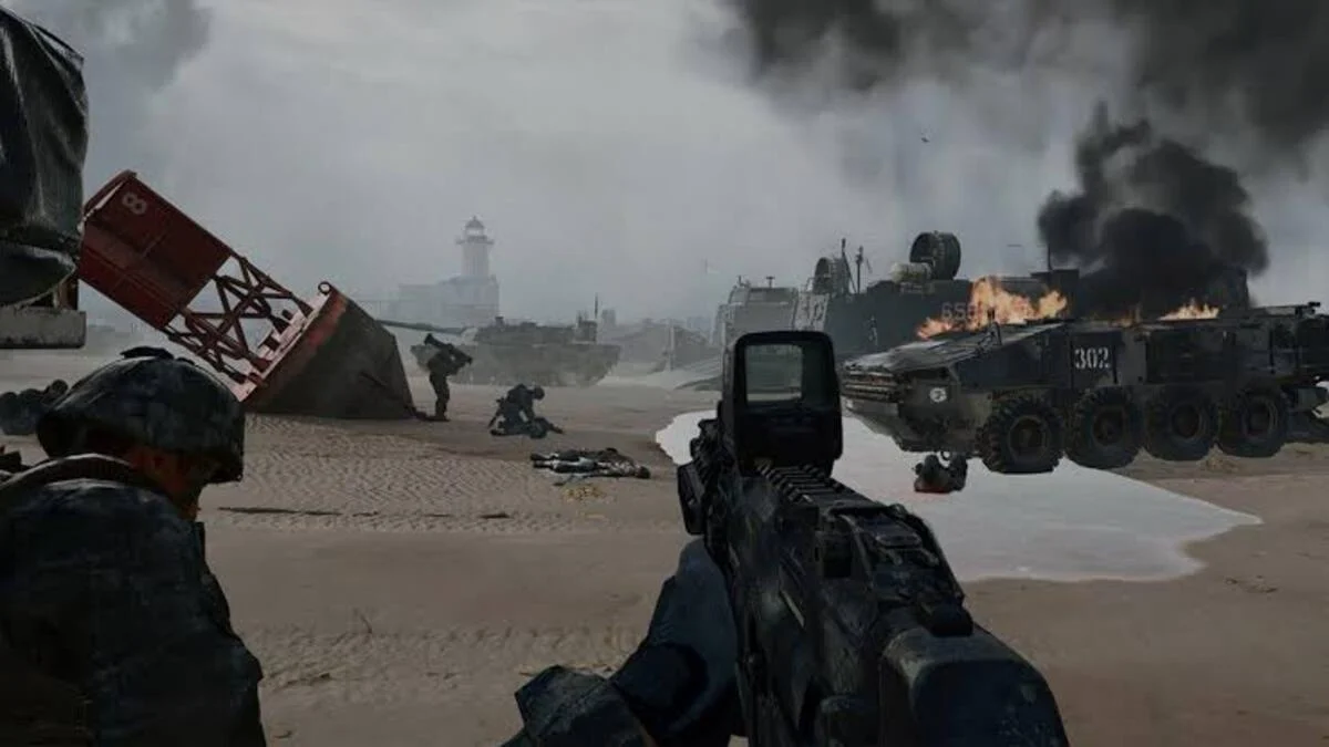 Modern Warfare 4 gameplay on Switch 2