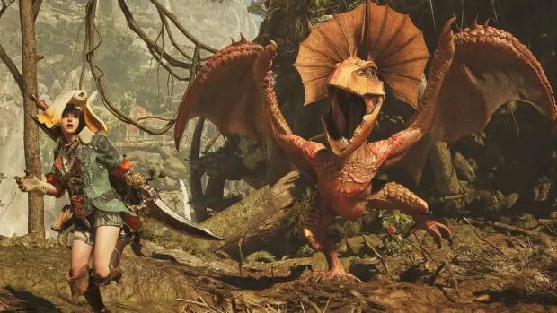 Monster Hunter Wilds gameplay on Nintendo Switch 2