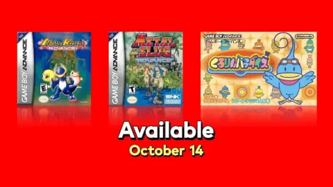 Nintendo Switch Online adds Monster Rancher Advance, Metal Slug Advance, and Kururin Paradise